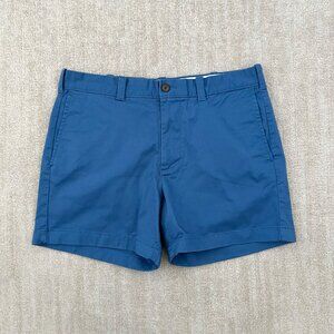 J. Crew Factory 5” Chino Shorts 33 Blue